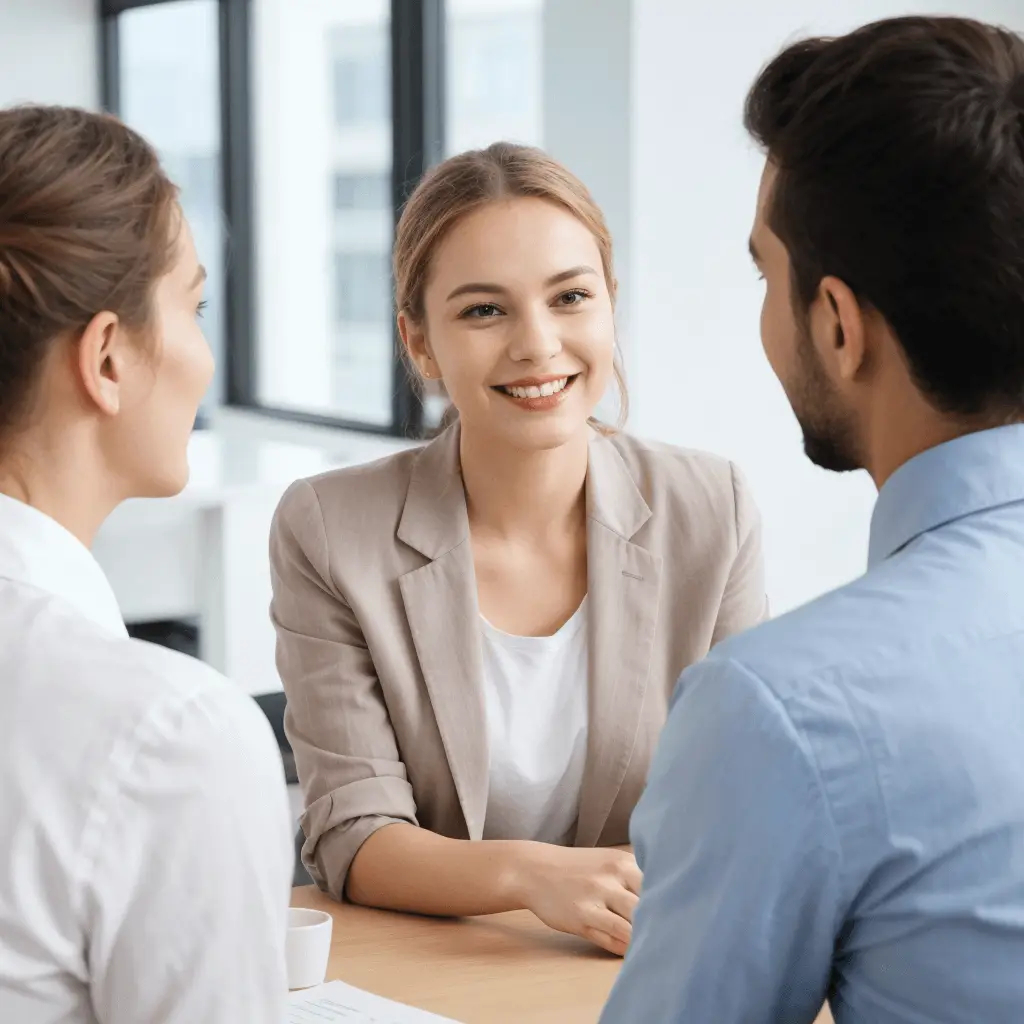 Group of professionals during a work meeting